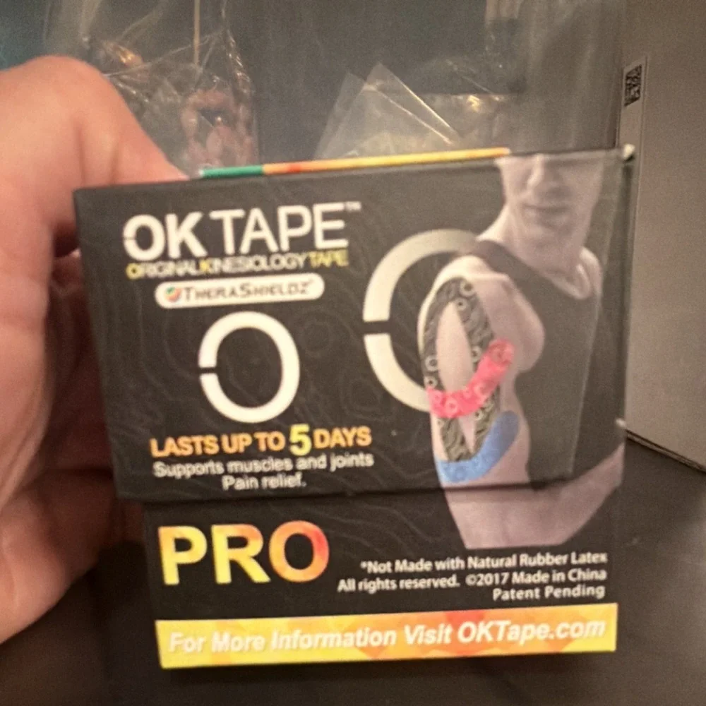 TheraShieldz OKTAPE PRO Kinesiology Tape Black 2